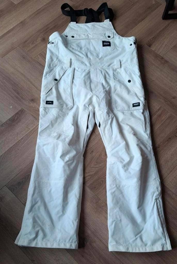 Witte Dope Snow Snowboard Broek XL, Kleding | Dames, Wintersportkleding, Gedragen, Broek, Maat 46/48 (XL) of groter, Ophalen of Verzenden
