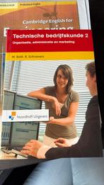 R. Schoevers - Technische bedrijfskunde 2, Ophalen of Verzenden, Nieuw, R. Schoevers; W. Both