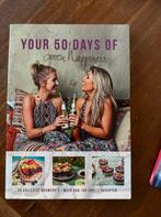 Your 50 days of geeen happiness, Boeken, Gezondheid, Dieet en Voeding, Ophalen of Verzenden, Zo goed als nieuw, Dieet en Voeding