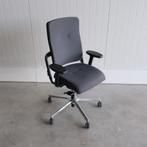 Grahl Xenium bureaustoel, Grijze stoffering,Chroom onderstel, Huis en Inrichting, Bureaustoelen, Gebruikt, Ophalen of Verzenden