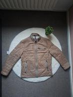 Milestone Terenz Handcrafted Genuine Leather Jacket – Brown, Bruin, Milestone, Ophalen of Verzenden, Zo goed als nieuw