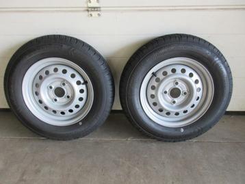 2x wiel voor aanhanger of trailer 155/80 R13 beschikbaar voor biedingen