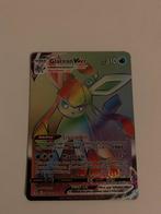 Glaceon VMAX Rainbow Rare Pokémon kaart, Ophalen, Zo goed als nieuw, Losse kaart, Foil