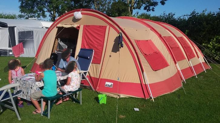 Vrijbuiter Tent (6-8 persoons), Caravans en Kamperen, Tenten, meer dan 6, Gebruikt, Ophalen