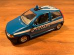 Fiat Punto, Polizia, Bburago, 1:24, Hobby en Vrije tijd, Modelauto's | 1:24, Ophalen of Verzenden, Zo goed als nieuw, Bburago