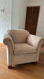 Fauteuil van leuke ribstof, Ophalen, Gebruikt, Stof, 75 tot 100 cm