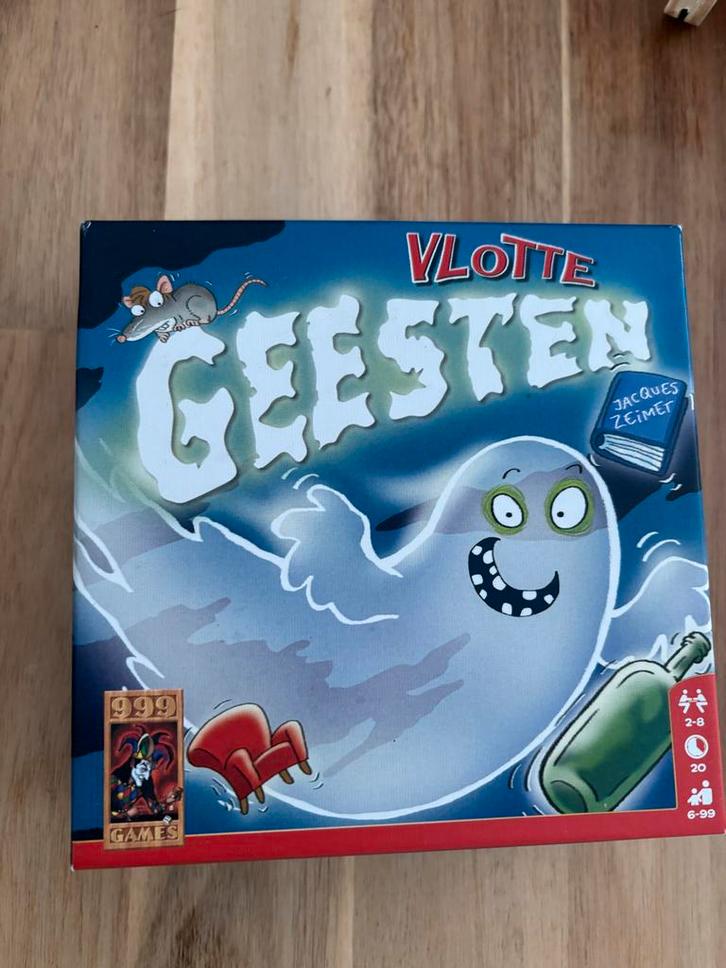 Vlotte Geesten Bordspel zo goer als nieuw, Hobby en Vrije tijd, Gezelschapsspellen | Bordspellen, Zo goed als nieuw, Een of twee spelers