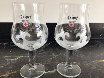 2 Tripel Karmeliet Glazen beschikbaar voor biedingen