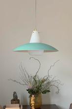 Vintage hanglamp glas, Huis en Inrichting, Lampen | Hanglampen, Ophalen of Verzenden, Gebruikt, Glas, Minder dan 50 cm