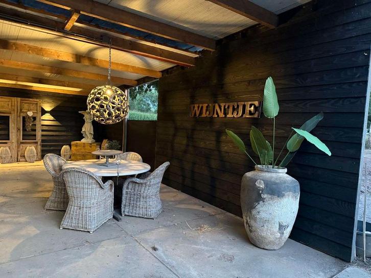 Hanglamp vloerlamp ornament hoefijzerbol hoefijzerbollen, Huis en Inrichting, Lampen | Hanglampen, Nieuw, 50 tot 75 cm, Ophalen of Verzenden