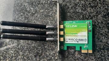 Tp-Link Wireless n dual band pci expres adapter. beschikbaar voor biedingen