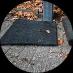 Rubber tegels 50x50, Tuin en Terras, Tegels en Klinkers, Ophalen, Gebruikt, Overige typen, Rubber