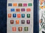 NIEUW GUINEA 1950; serie CIJFERZEGELS + KON. JULIANA LEES, Verzenden, Gestempeld, Nieuw-Guinea