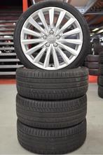 Org. Audi A3 Velgen 5x112 ET51 57.1 + Zomerbanden, Auto-onderdelen, Banden en Velgen, 18 inch, Gebruikt, Banden en Velgen, Ophalen of Verzenden