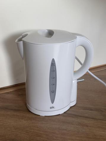 OK OWK 103 waterkoker (wit) – 1,7L, 2200W beschikbaar voor biedingen