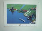 Grote kaart Holland windmolen molen Zaanse Schans Postcrossi, Verzenden, Zuid-Holland