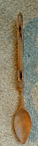 Houtsnijwerk lepel, Ophalen of Verzenden