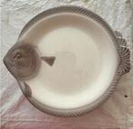 6x vintage visborden, Huis en Inrichting, Keuken | Servies, Ophalen, Gebruikt, Bord(en), Overige stijlen