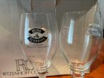Witte trappist glazen, Verzamelen, Ophalen of Verzenden, Zo goed als nieuw, Bierglas