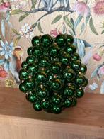 Kerstballen vaas, Huis en Inrichting, Ophalen, Zo goed als nieuw, Groen, Overige materialen