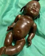 Antieke donkere pop, Antiek en Kunst, Ophalen of Verzenden