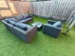 Mooie loungeset van goede kwaliteit, Tuin en Terras, Ophalen, 5 zitplaatsen, Zo goed als nieuw, Loungeset