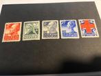 NVPH 203-207 postfris ongestempeld, Postzegels en Munten, Postzegels | Nederland, Verzenden, T/m 1940