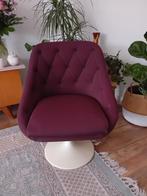 2 Vintage retro space age tulip draaifauteuils, Ophalen, Zo goed als nieuw, Stof