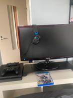 Playstation 4, Spelcomputers en Games, Spelcomputers | Sony PlayStation 4, Ophalen, Met 2 controllers, Zo goed als nieuw, Slim