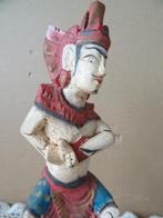 Indonesisch houten beeld houten beeldje Indonesië 21cm Bali?, Antiek en Kunst, Ophalen of Verzenden