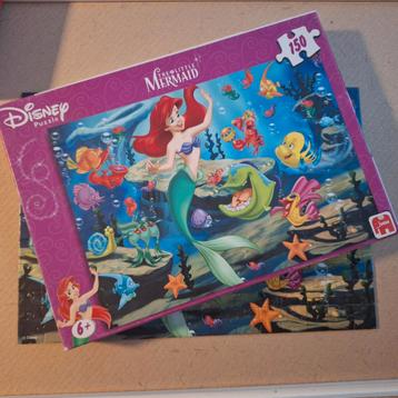 Disney puzzel Little Mermaid 150 stukjes Kleine Zeemeermin  beschikbaar voor biedingen