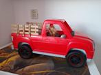 Barbie auto, Ophalen, Zo goed als nieuw, Barbie