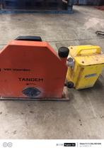 Muurzaag diamantzaagmachine tandem met trafo, Doe-het-zelf en Verbouw, Gebruikt, Onbekend, Ophalen of Verzenden, Onbekend