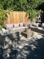 Complete Loungeset Tuin - Wicker, Tuin en Terras, Ophalen, Gebruikt, Meer dan 8 zitplaatsen, Loungeset