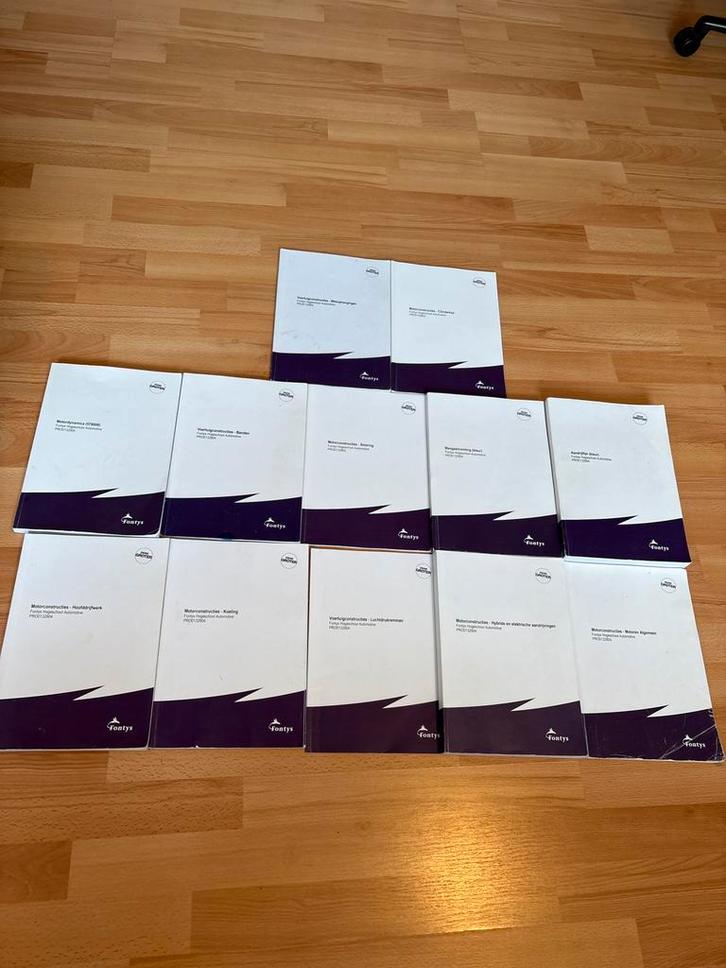 Fontys HBO Automotive Boekenpakket, Boeken, Studieboeken en Cursussen, Gelezen, HBO, Beta, Ophalen of Verzenden