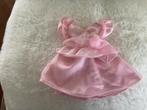 Vintage Barbie Mattel roze ruche jurk,jaren 80-90., Ophalen of Verzenden, Zo goed als nieuw, Kleertjes