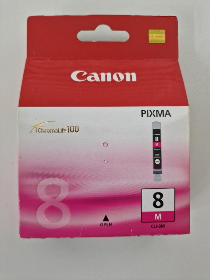 Origineel Canon CLI-8M kleur Magenta cartridge inktpatroon, Computers en Software, Printerbenodigdheden, Nieuw, Cartridge, Ophalen of Verzenden