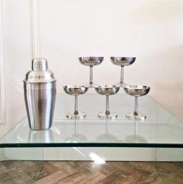 Cocktail set Inox Italia beschikbaar voor biedingen