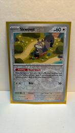 Skwovet 151/198 scarlet & violet reverse holo pokemon kaart, Ophalen of Verzenden, Nieuw, Boosterbox