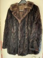 Nerts bontjas maat 46, Ophalen, Zo goed als nieuw, Maat 46/48 (XL) of groter, Bruin