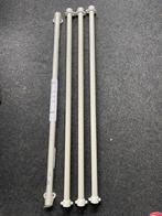 Ikea komplement kledingroedes 4 stuks wit 100 cm, Ophalen, 50 tot 100 cm, Zo goed als nieuw, Minder dan 100 cm
