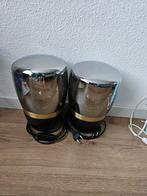 Set van 2 Nachtkast Lampen, Huis en Inrichting, Lampen | Tafellampen, Ophalen of Verzenden, Zo goed als nieuw, Metaal, Modern