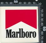 Sticker: Marlboro (2), Ophalen of Verzenden, Zo goed als nieuw, Bedrijf of Vereniging