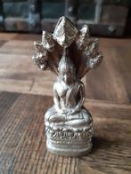 Zilverkleurige Boeddha, Antiek en Kunst, Ophalen of Verzenden, Zilver