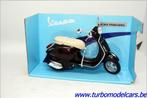 Vespa Primavera Zwart 1/12 New Ray, Ophalen of Verzenden, Nieuw, 1:9 t/m 1:12, Motor