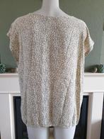 Sandwich crème grijs top topje L 42 44 | Gratis Verzenden !, Kleding | Dames, Tops, Overige kleuren, Verzenden, Maat 42/44 (L)