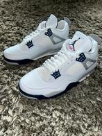 Air Jordan 4 Retro White Midnight Navy, Wit, Nike, Nieuw, Ophalen of Verzenden