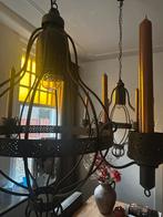 2 mooie hanglampen, moderne kroonluchter, zwart, Ikea, Huis en Inrichting, Lampen | Kroonluchters, Ophalen, Zo goed als nieuw