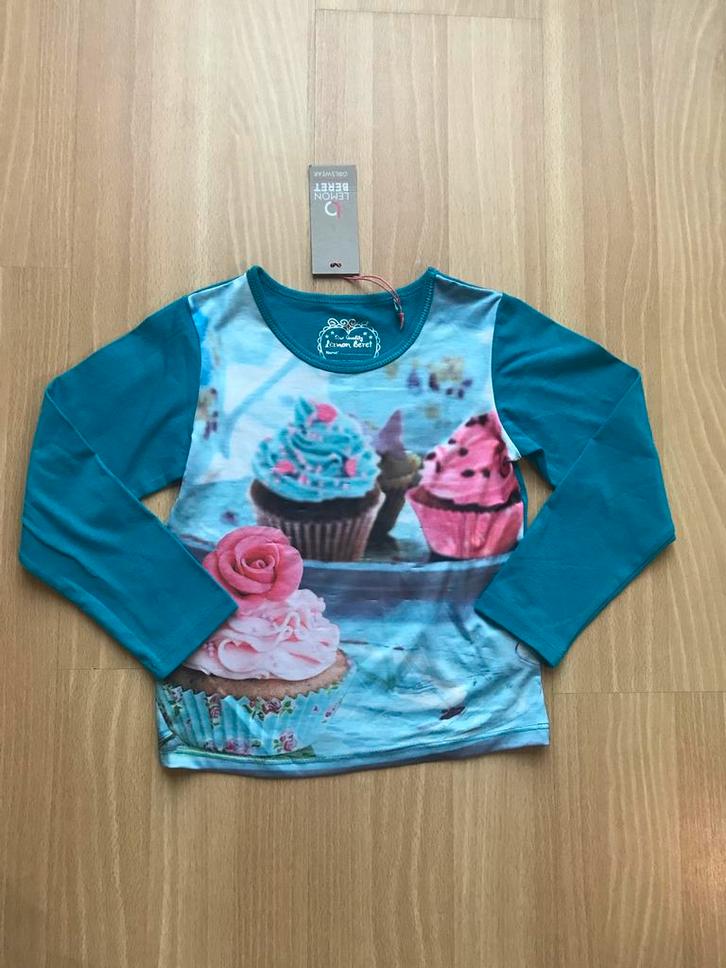 Longsleeve cupcake meisje maat 104 / 110 nieuw met kaartje, Kinderen en Baby's, Kinderkleding | Maat 104, Nieuw, Meisje, Shirt of Longsleeve