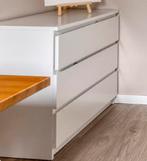 Ikea Malm ladekast wit - 3 lades, Ophalen, Overige materialen, 50 tot 100 cm, Zo goed als nieuw